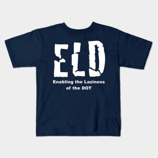 ELD Mandate for Truckers Shirts Kids T-Shirt